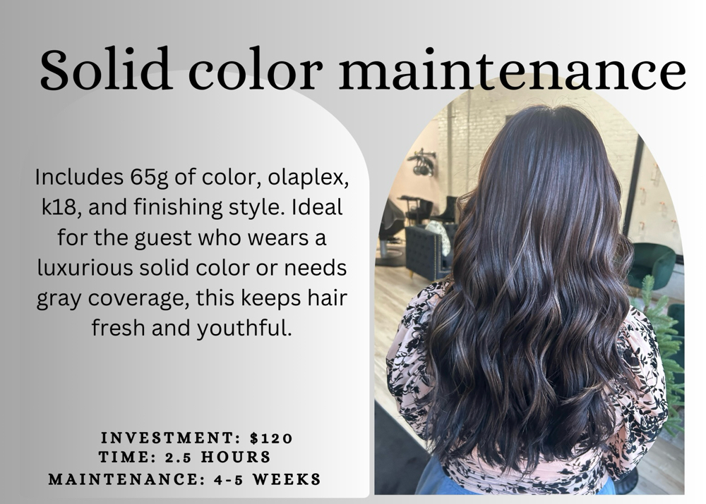 Solid Color Maintenance