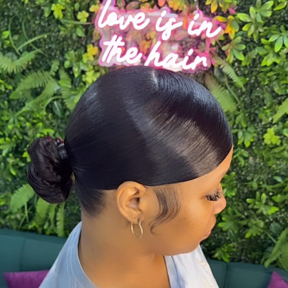 Sleek Ponytail at Mane Demeanor in Columbia, SC