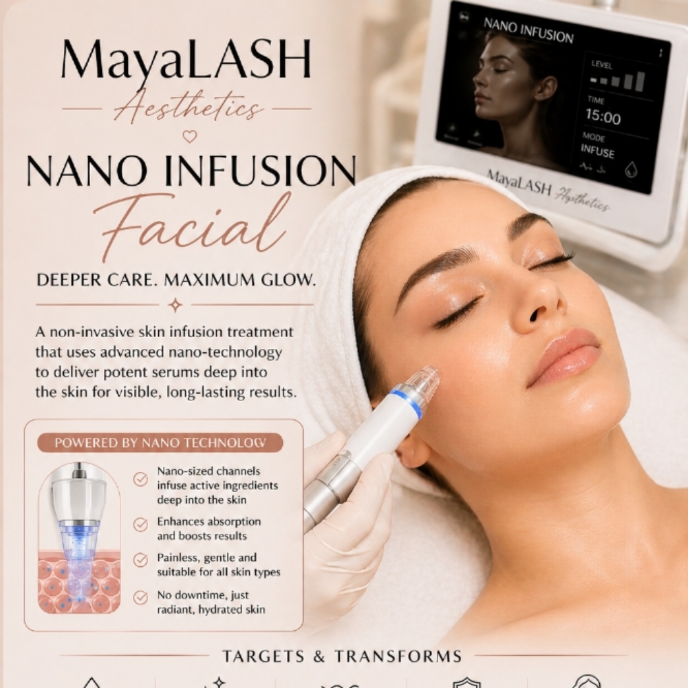 NanoInfusion Facial at MayaLASH Aesthetics| Professional Lash Lifts & Facials in Norwood, MA in Norwood, MA