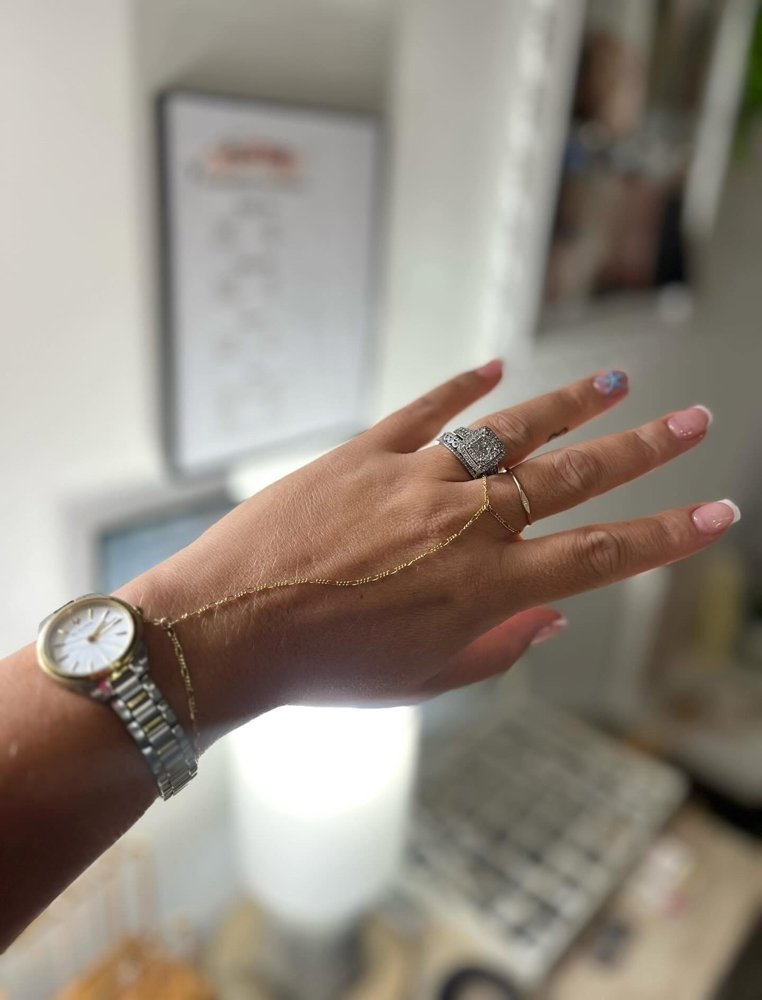 14k Gold-filled Hand Chain