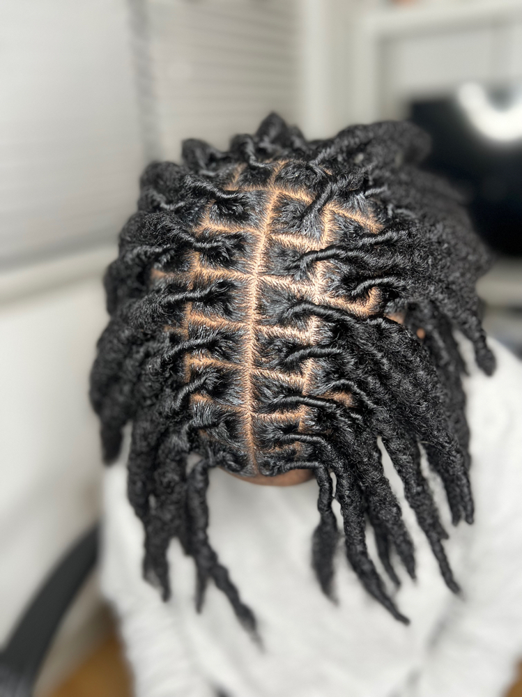 Loc Retwist Only (Under 90 Locs)