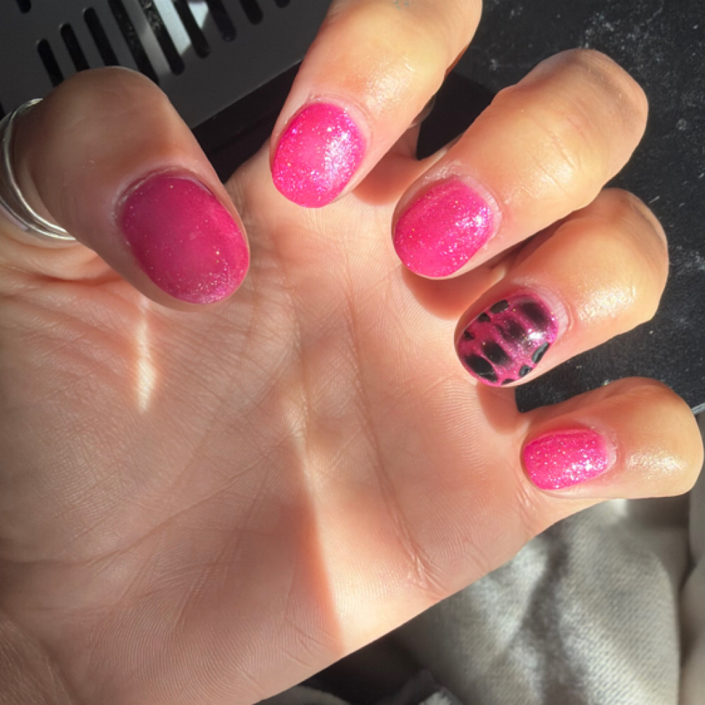 Hard Gel Mani at Blooming Beauty Co. in South Zaneville, OH