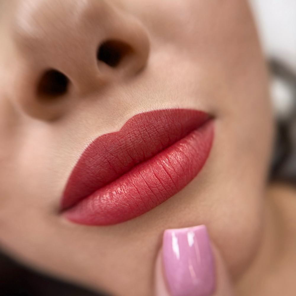 Lip blush at Ana Santos Beauty in Saugus, MA