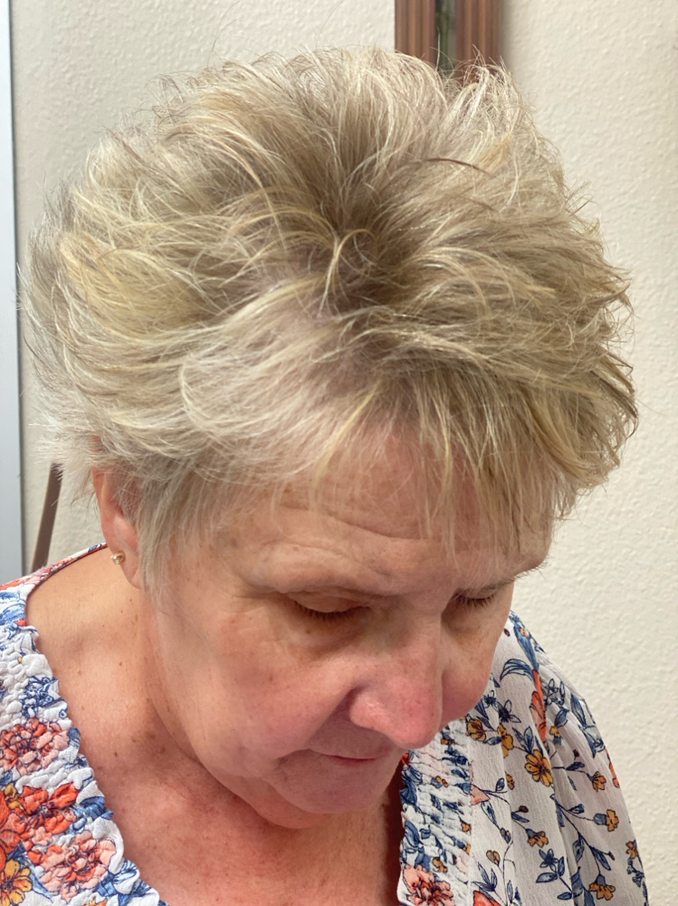 Partial Weave and Haircut at Veronica Rivera Panno in CA, CA