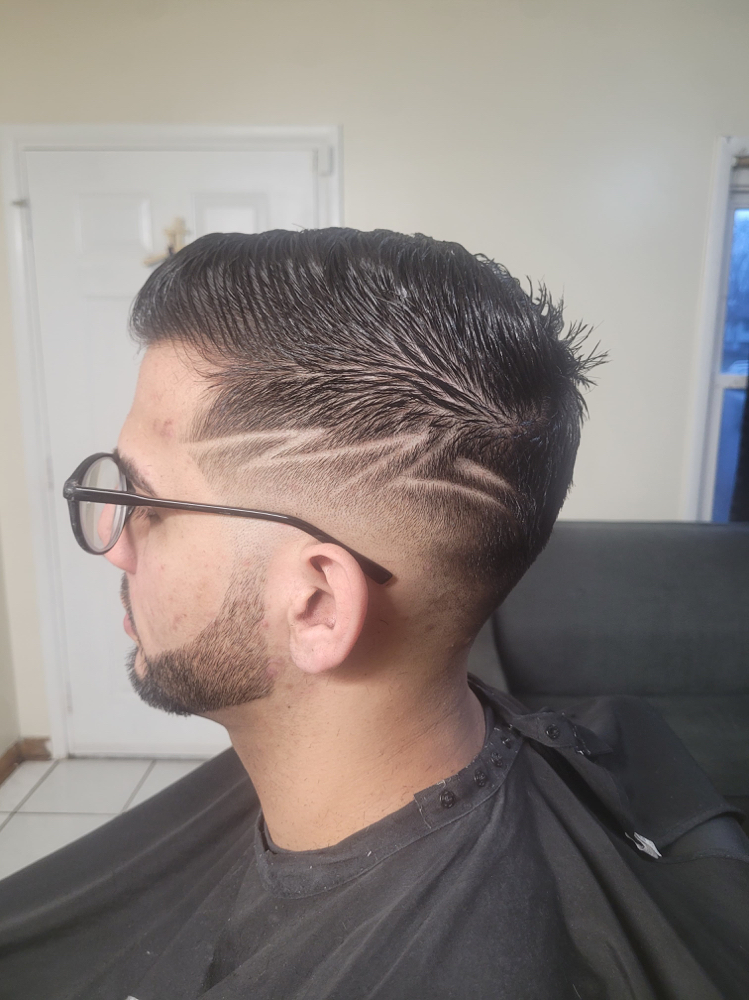 Hair Cut & Beard at Lu Hair Salon and Barbershop in South Elgin, IL