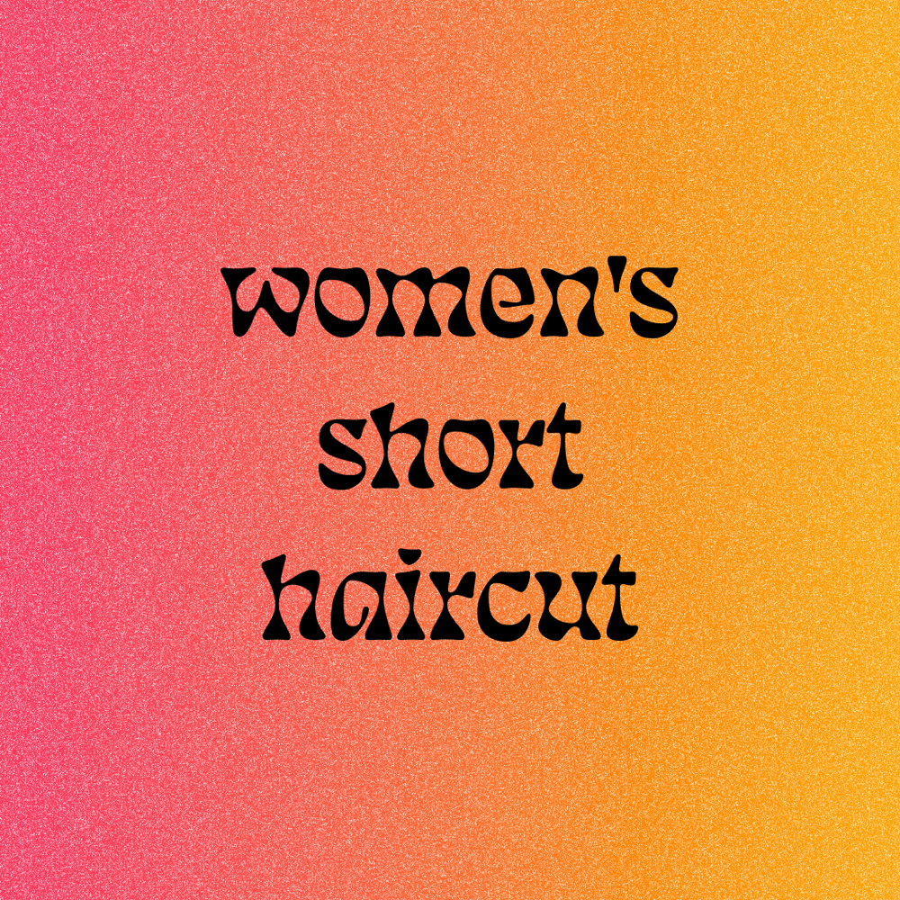 women’s short haircut at october raine studio in temecula, CA