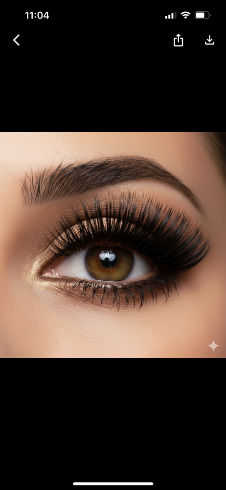 Mink Volume Lash Extensions at Beautyfull Esthetics in Clarksville, TN