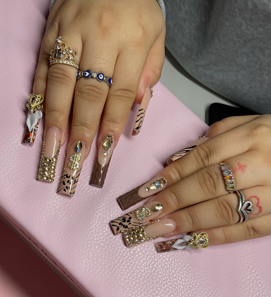 Full Acrylic Set (Long) at nailsbystephiiii in Pittsburgh, CA