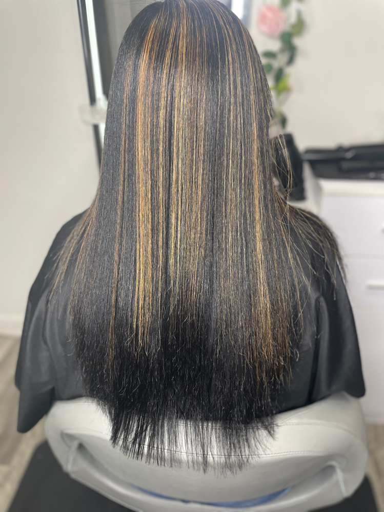HyBrid Sew In at Ren’e Beauty Salon in Hamden, CT