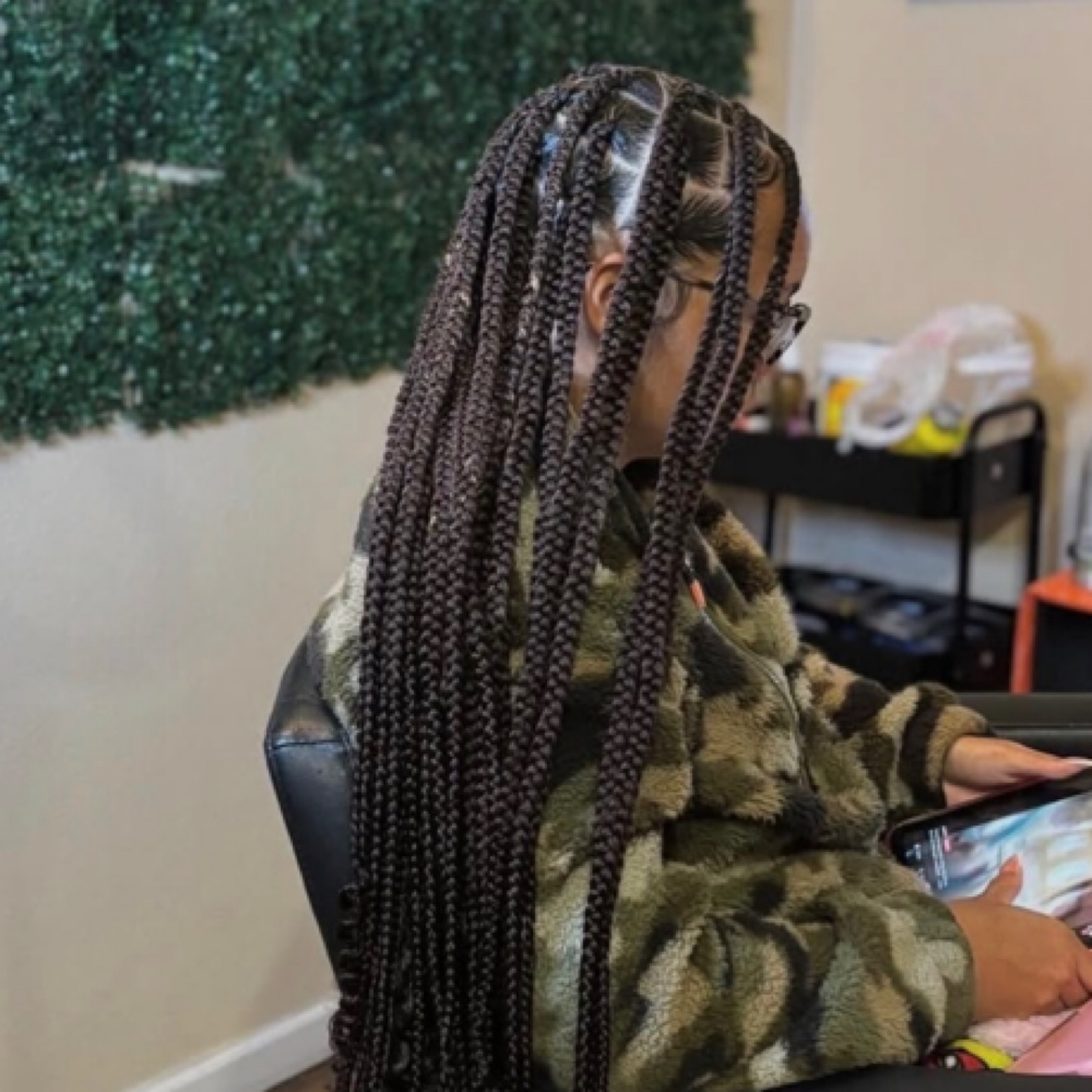 Knotless Braids at Lilly's Beautee Bar in Ferndale, MI