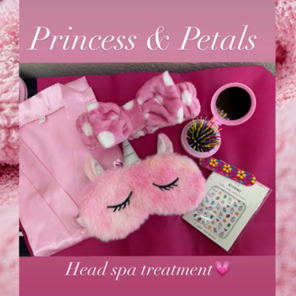 Princess & Petals Head Spa at Rosepedal Atelier in Moreno Valley, CA