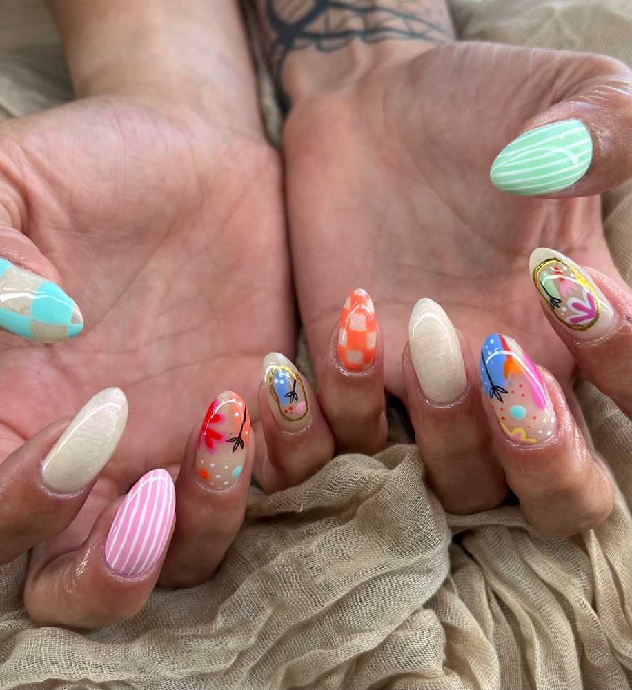 Full Set of Builder Gel at Honey Beauté in Kannapolis, NC