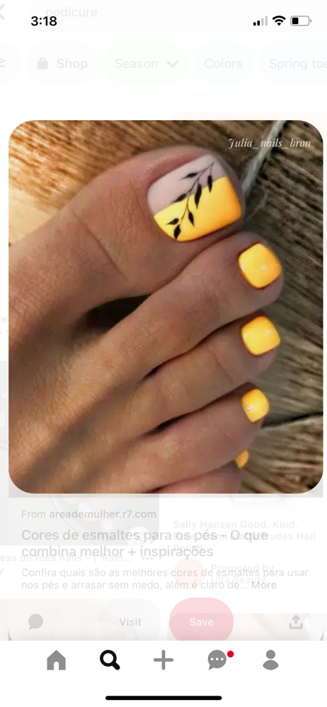 Gel Pedicure