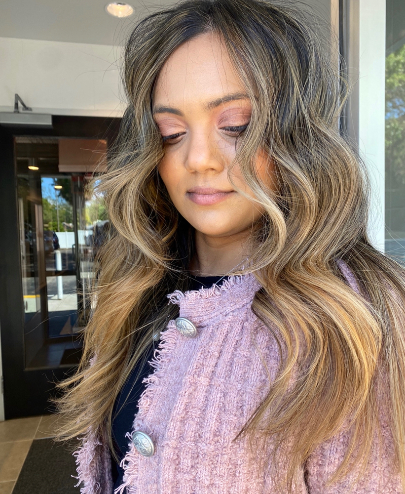 Balayage RETOUCH+Gloss+blowout (T)