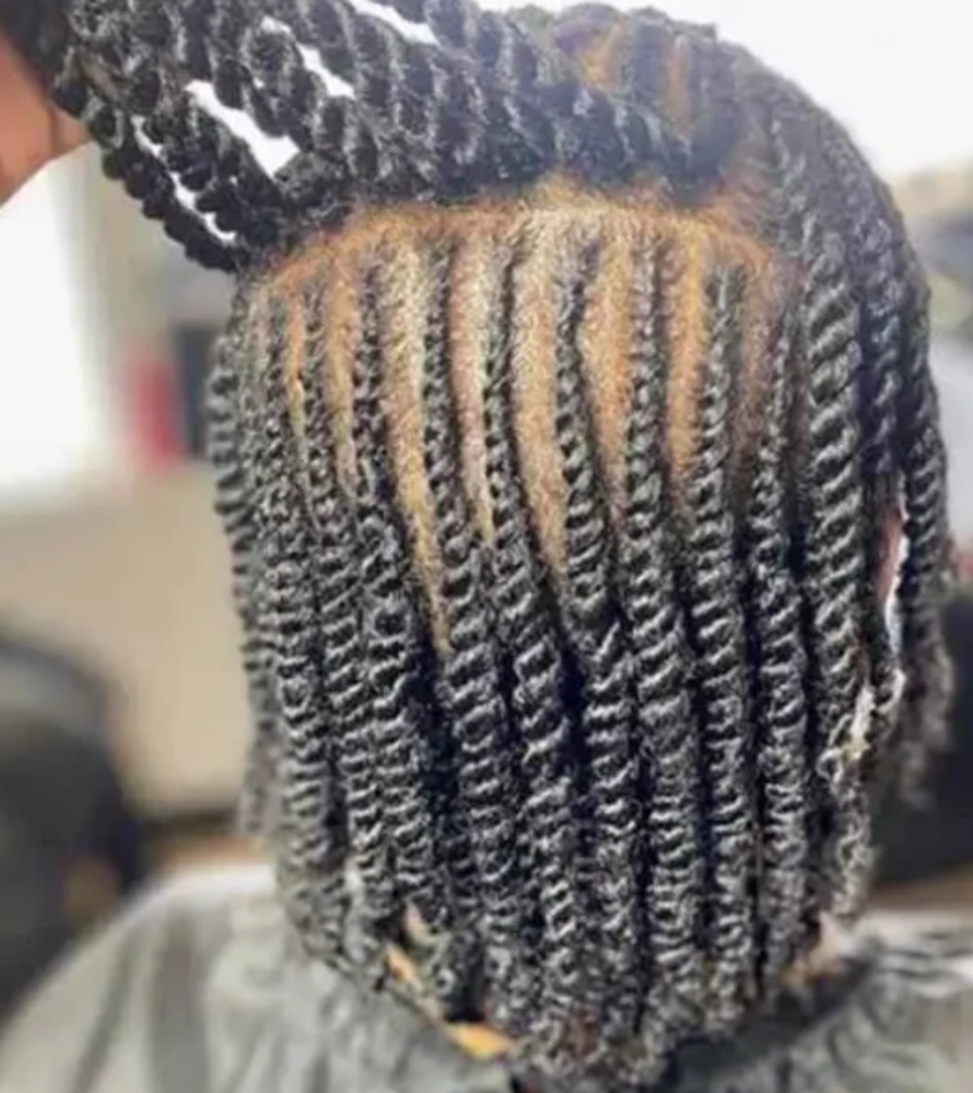 Men's Cornrow Flat Twist