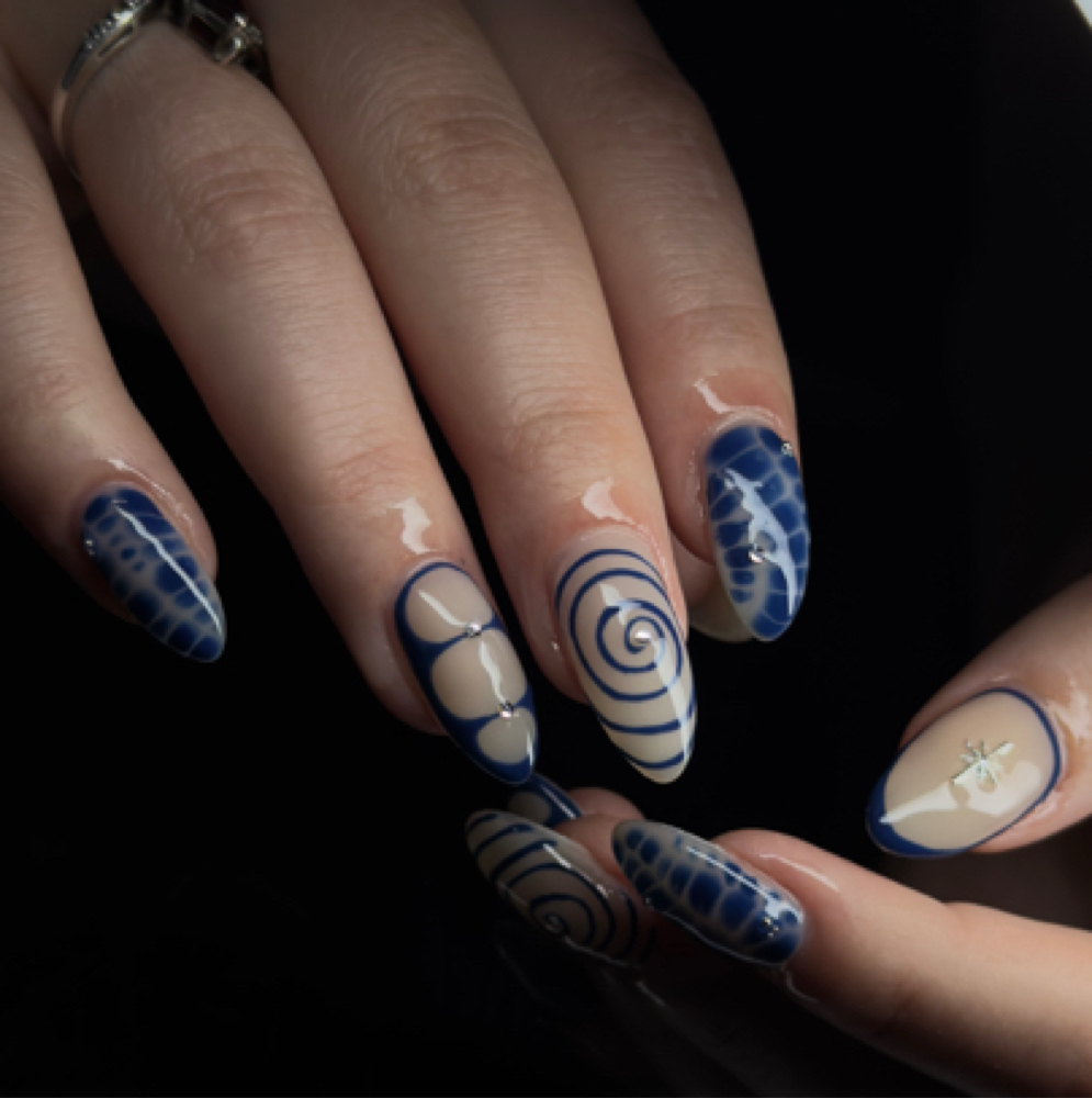 custom fill [medium] at B.M.E Nails in Terre Haute, IN