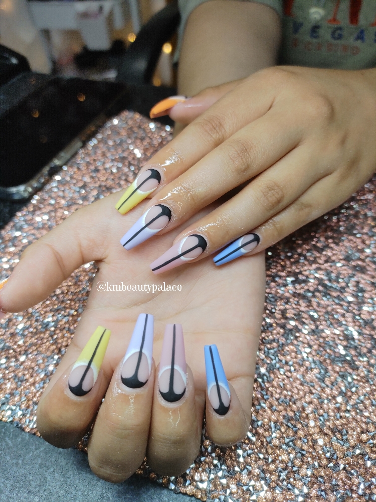 Sculptered Acrylic Full Set