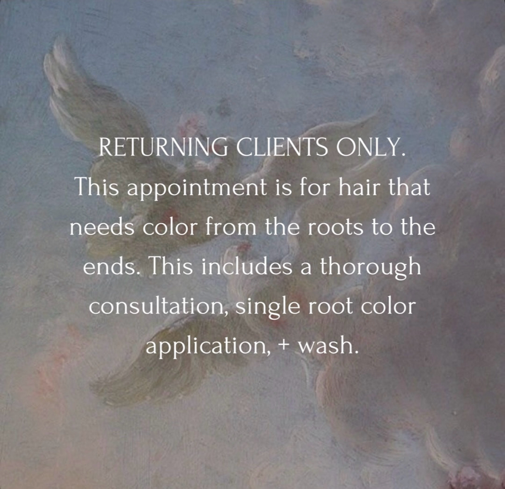 SINGLE COLOR : ROOTS TO ENDS: