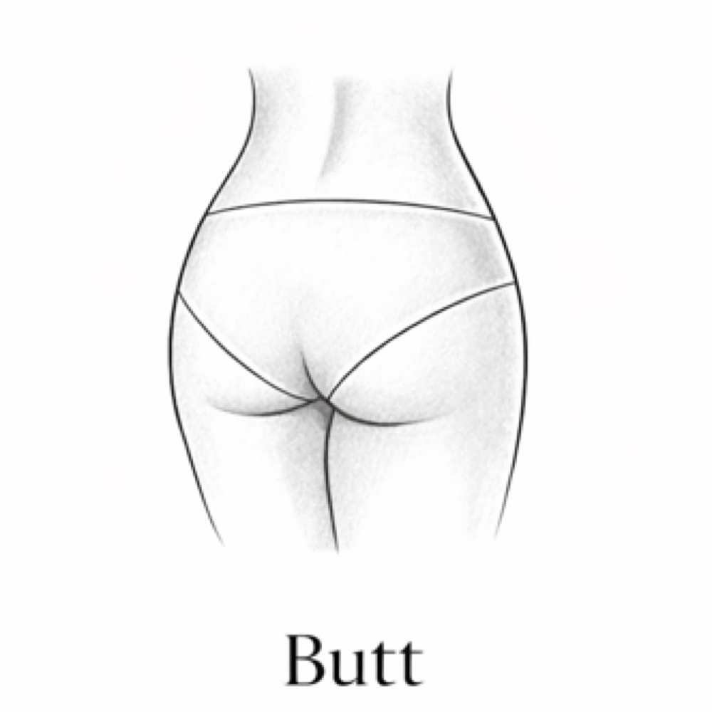 Butt Strip (Women Only) - Add on at Waterbaby Wax Co. in Canyon Lake, CA