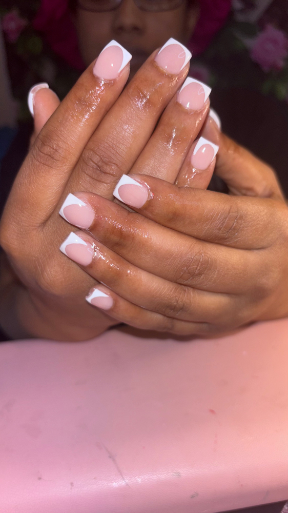 Very Short Acrylic Nails at NailsByAprel in Saltillo, MS
