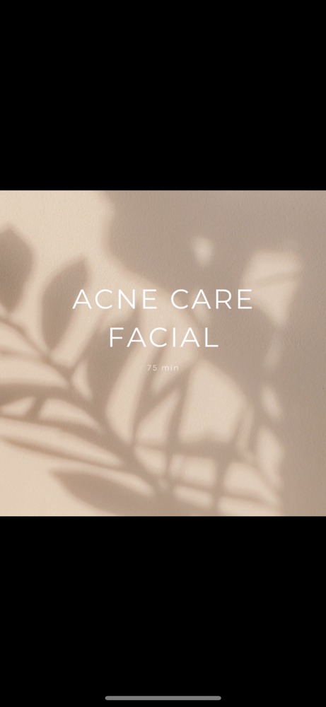 Acne Care Facial