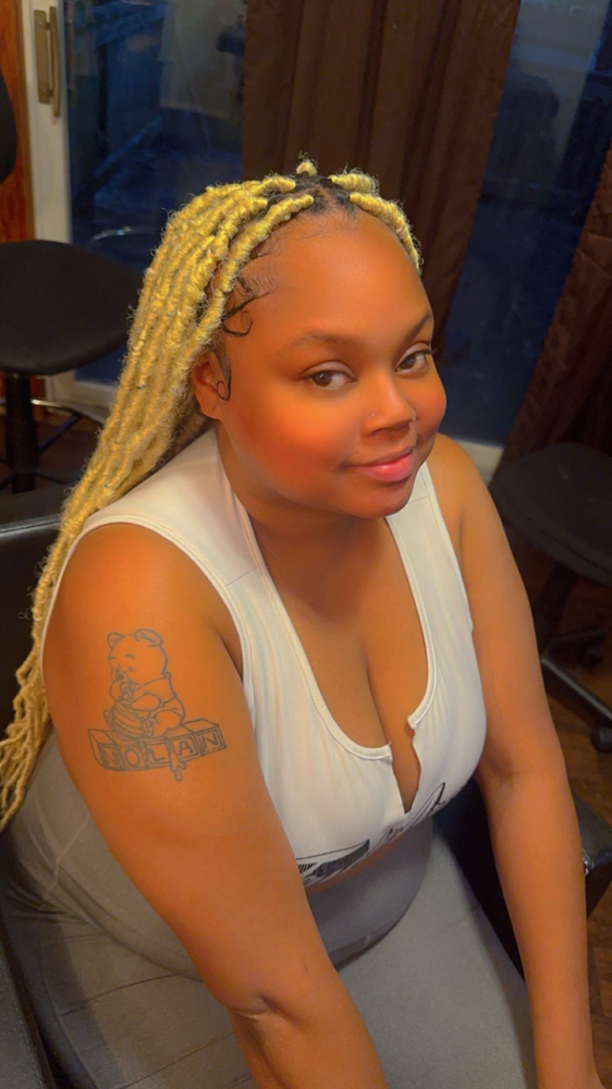 Faux Locs Over Locs