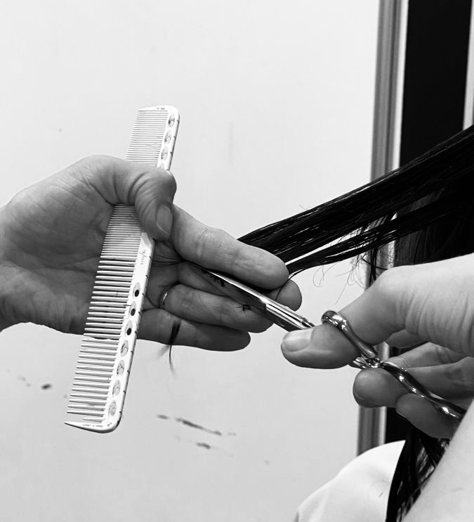 Hair cut, wash, & style