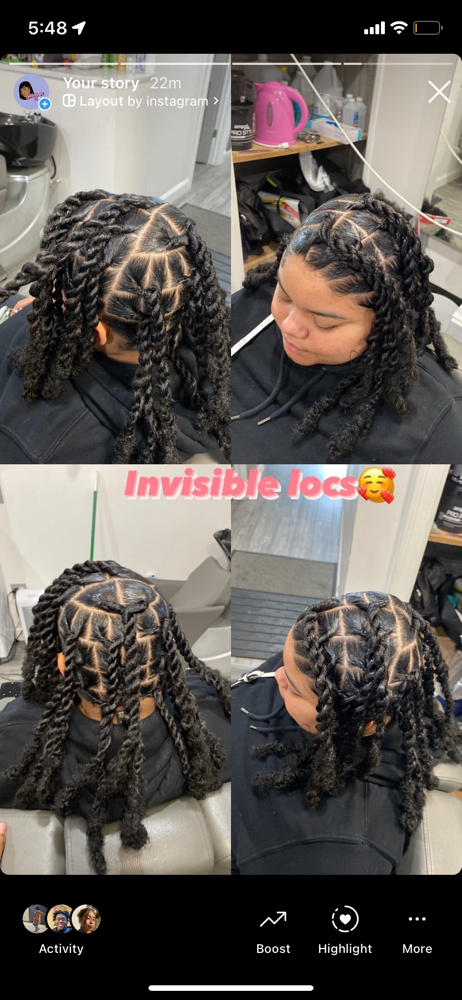 Invisible Locs