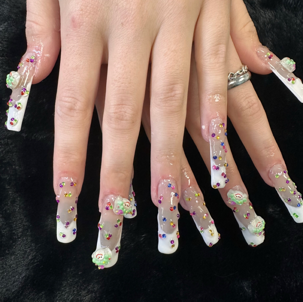 Full Set Gel X (long) at Cayley’s Nails in Richmond, KY