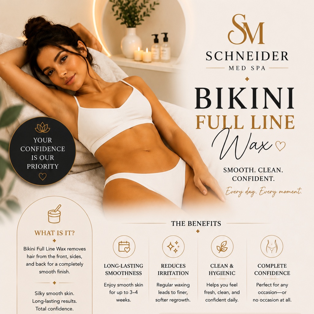 Bikini Full Line Wax at Schneider Med Spa in Ocoee, FL