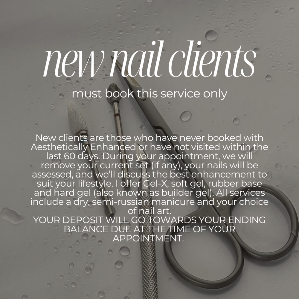 New Nail Client at Aesthetically Enhanced in Mentor, OH