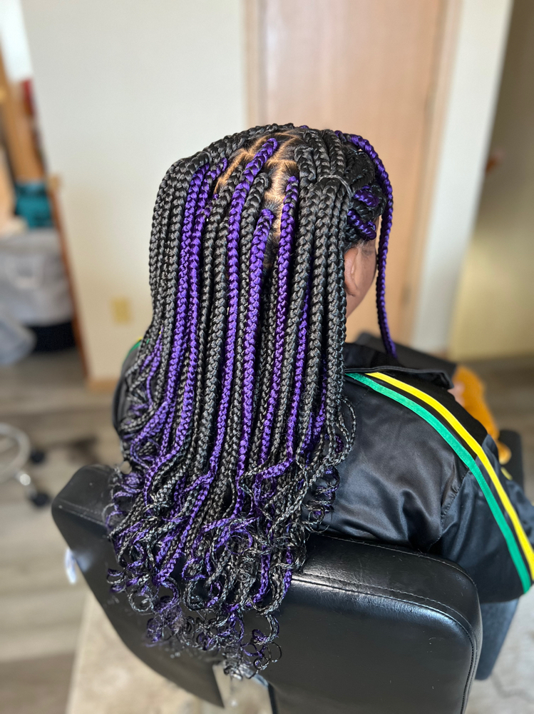 Young Teens Box/knotless Braids