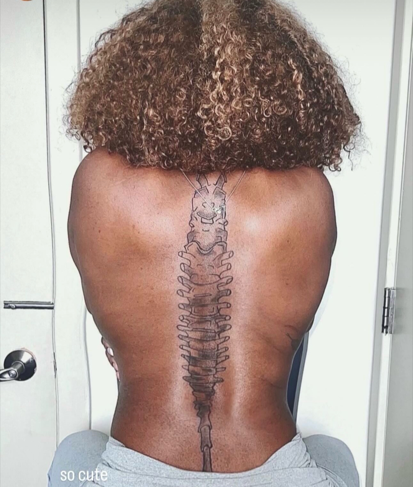 Spine Tattoo