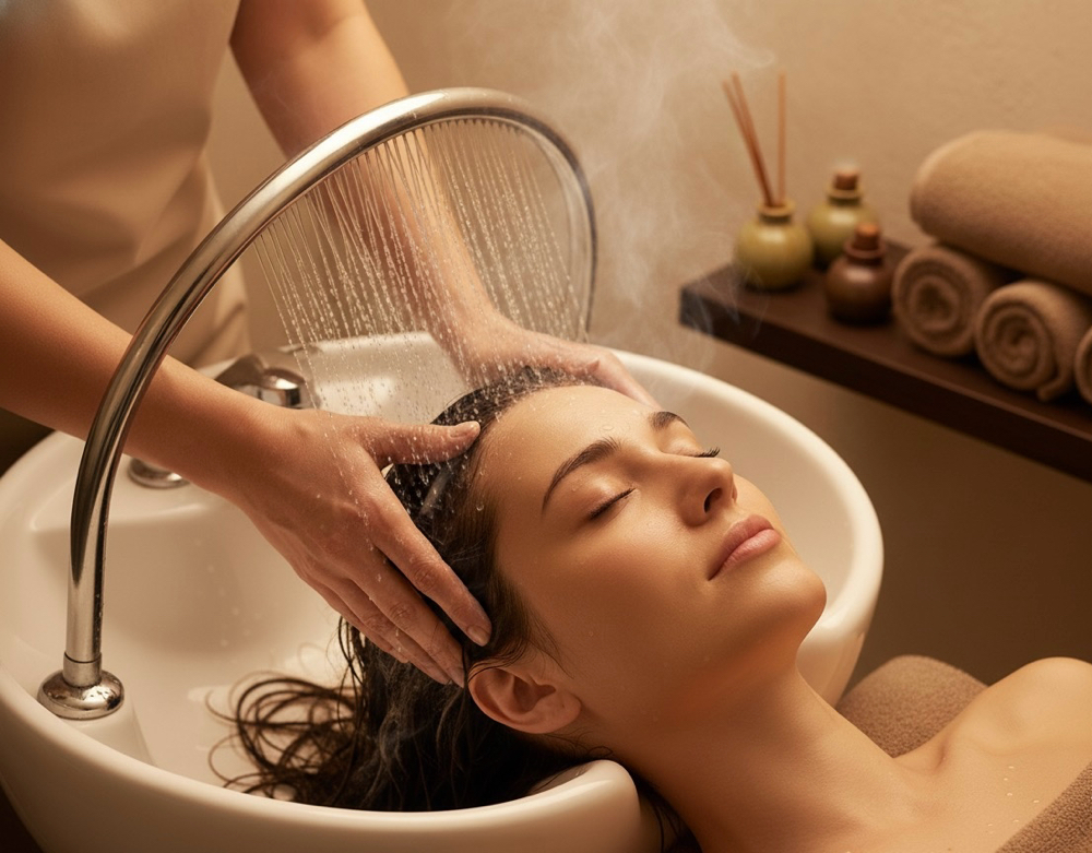 Scalp Facial & Head Massage