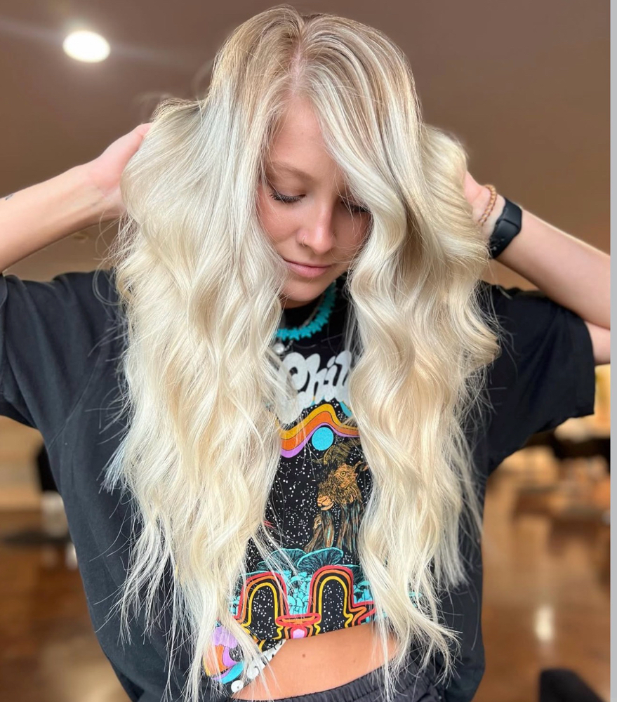 Extension Maintenance at Crowned Collective Hair Salon in Sevierville, TN