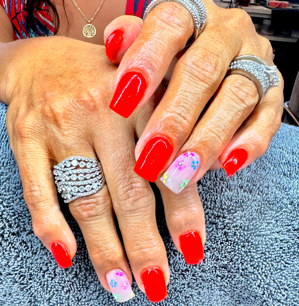 Gel X Nail Fill at Ry’s Lounge in Mesa, AZ