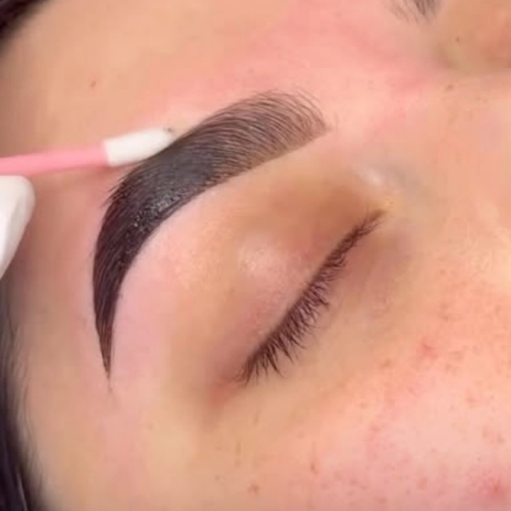 Brow Lamination With Tint at The Bare Babe Studio OC in Fountain Valley, CA