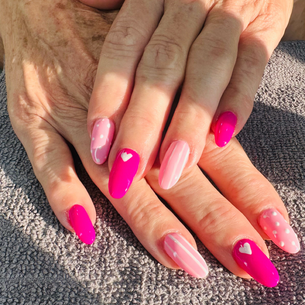 Hard Gel fill at Carizzma Beauty Bar in Billings, MT