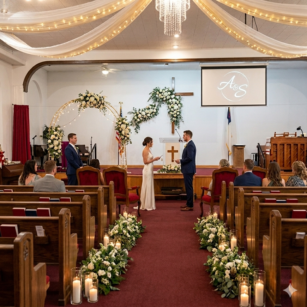 Weddings (Man & Woman)-only at FitVison Wellness & Christian Coaching in Charleston, WV