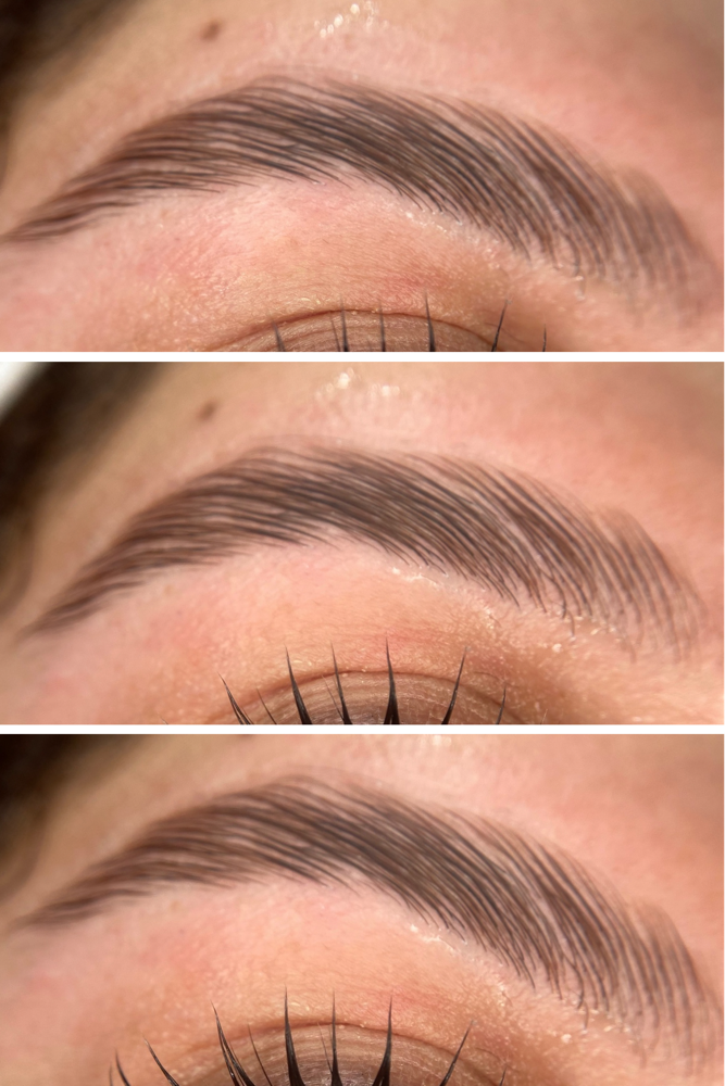 Nude Brow Lami + Shaping + Wax