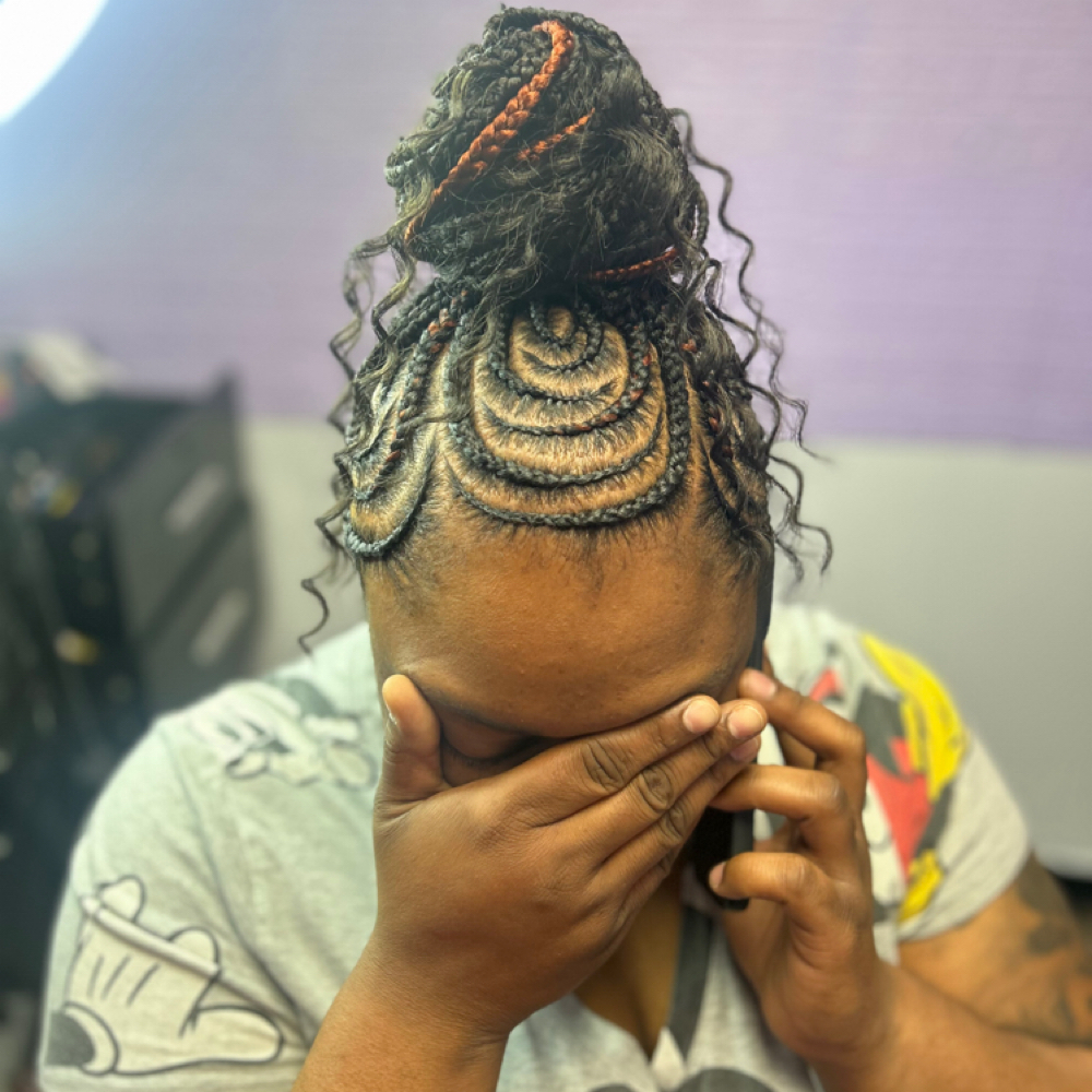 Medium Braided Ponytail at HairSymphony in Knoxville, TN