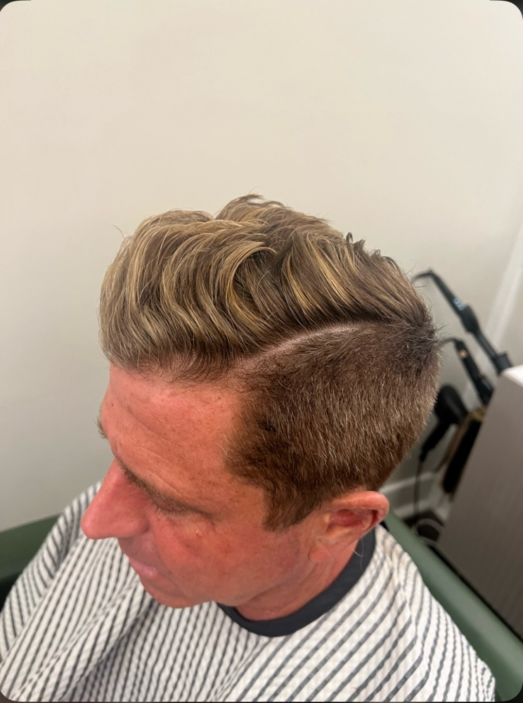 Mens Cut and Color