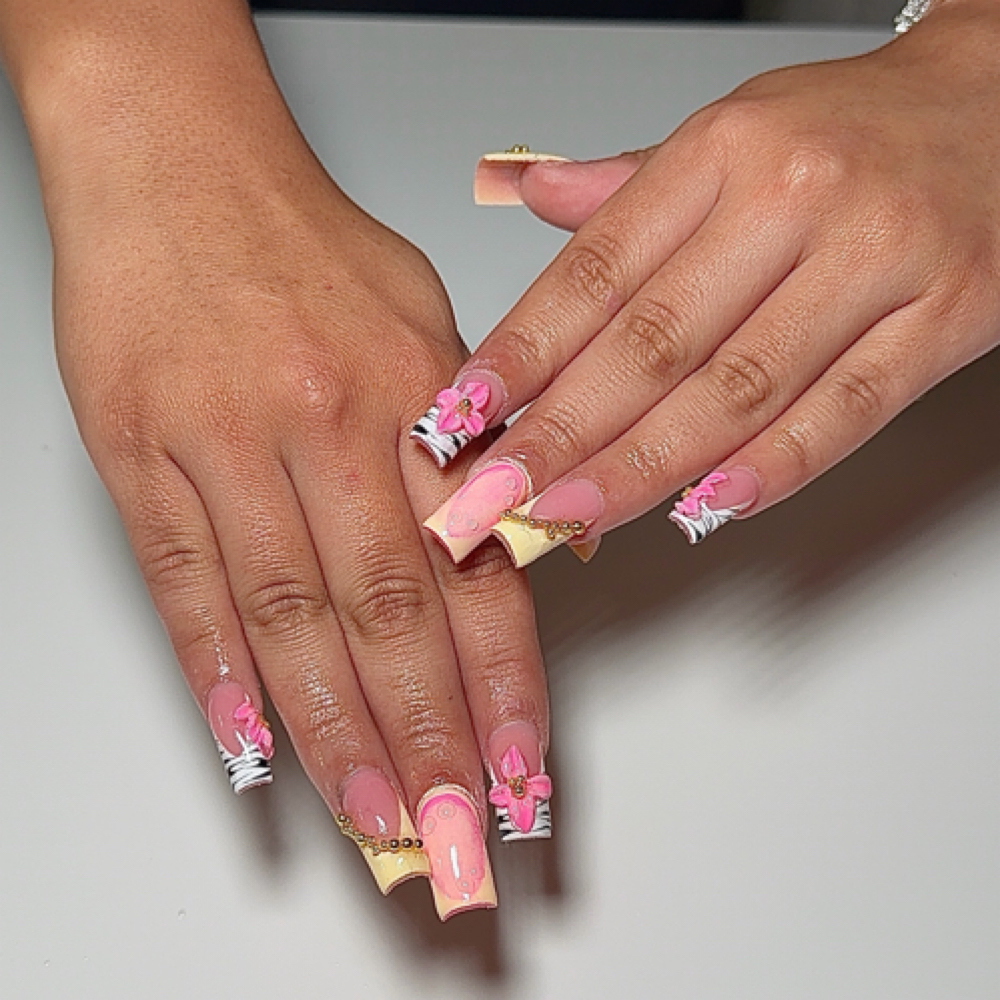 Medium Long Fullset at nailzxysa in Winter Springs, FL