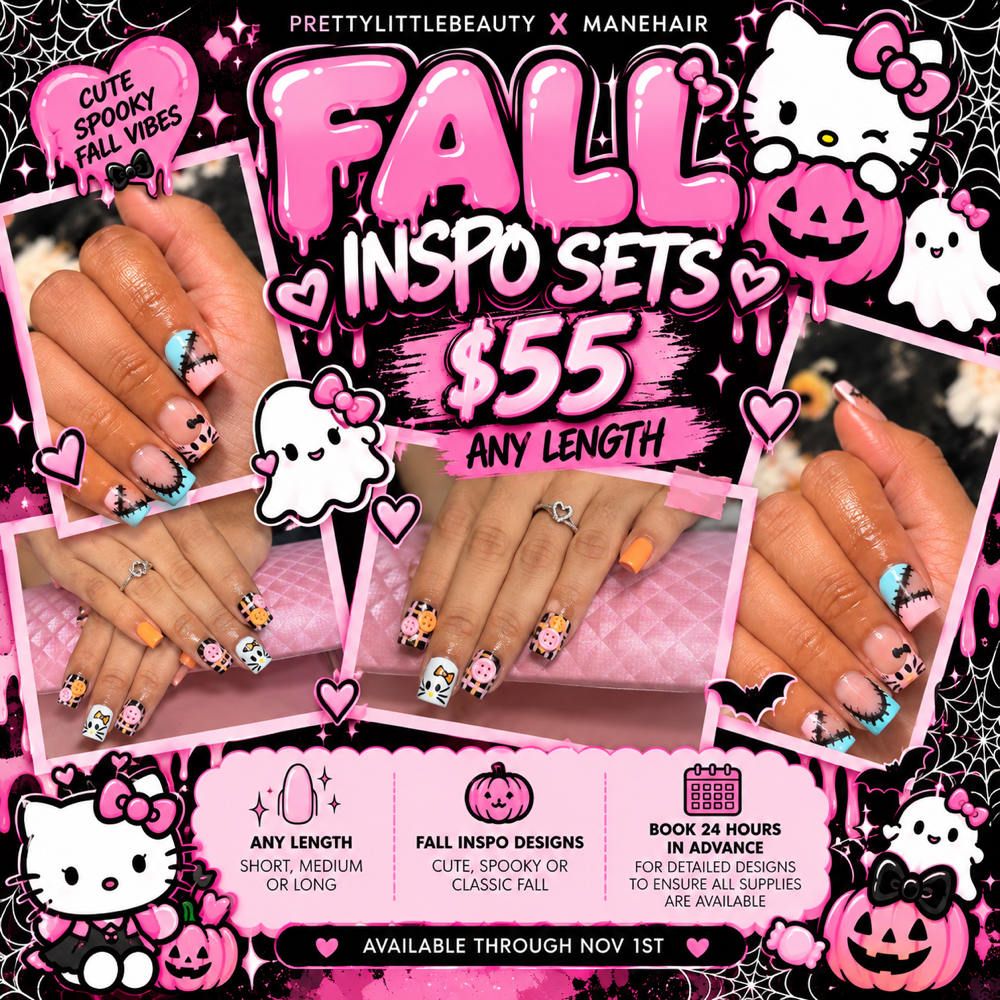 Pretty Little Fall Set at Mane Hair in Peachtree City, GA