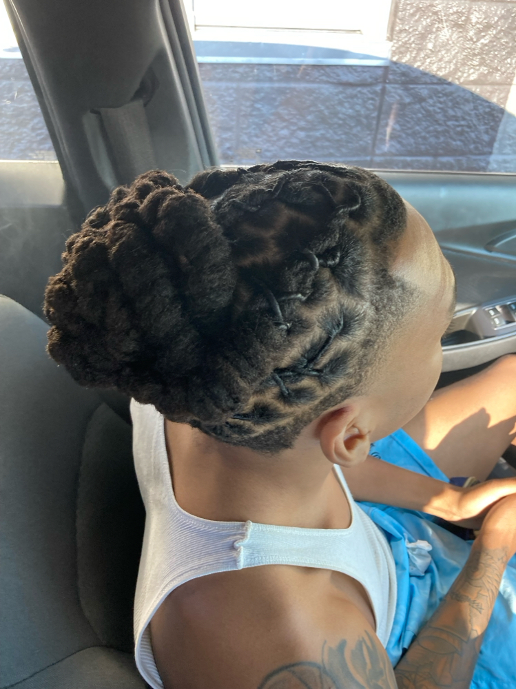 Retwist W/ Updo