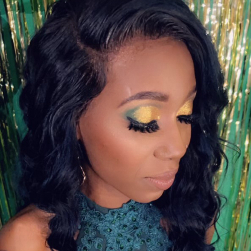Makeup- glam beat at Beauty Rhon-Da-Show in Memphis, TN