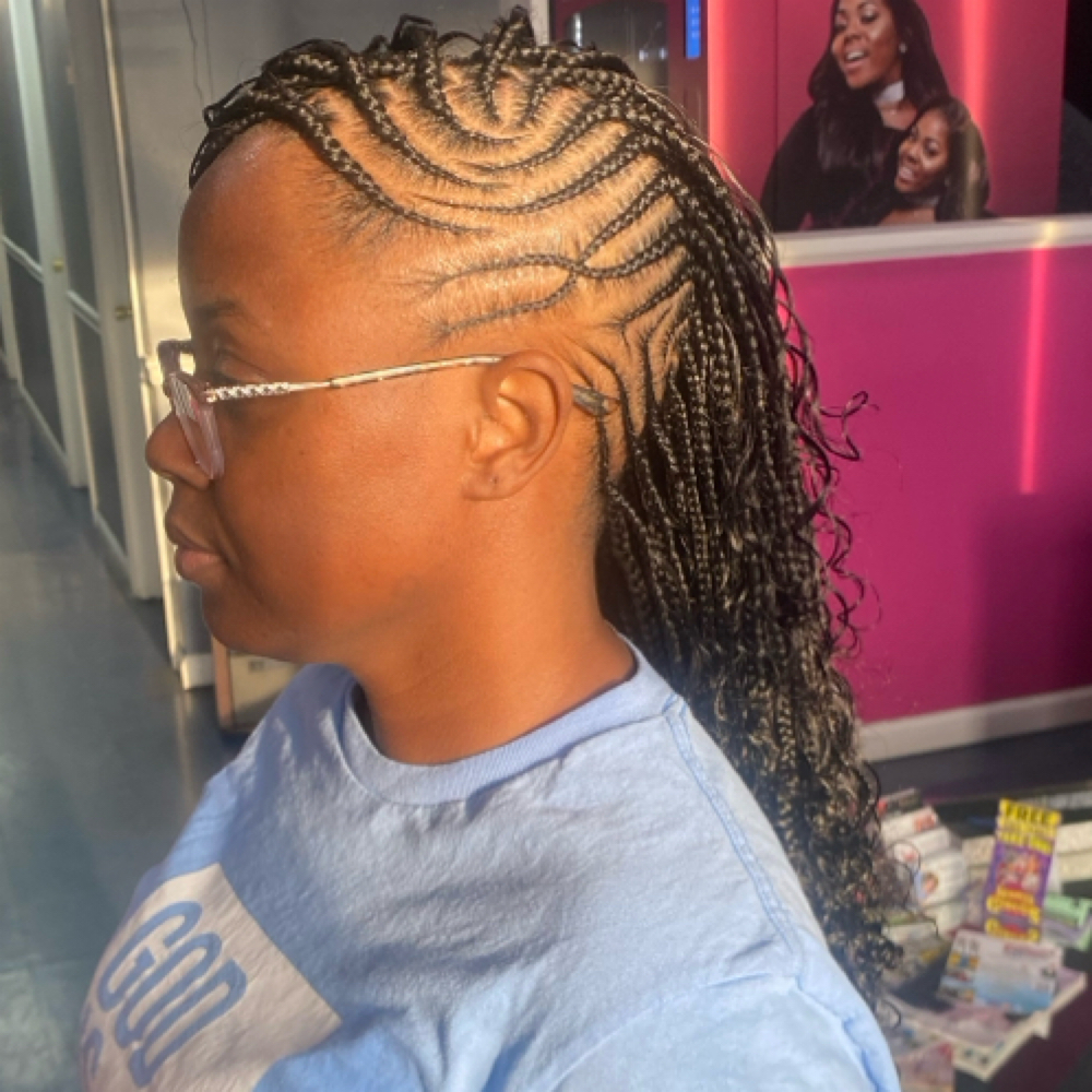 Braided Mohawk at Infinite Styles LLC in Augusta, GA