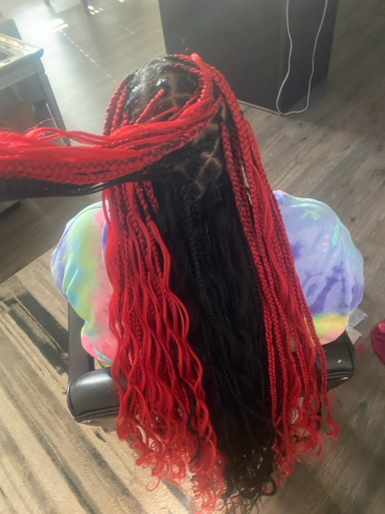 Peekaboo Boho Braids