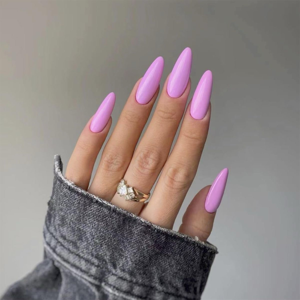 Hard Gel Fill & Simple Color