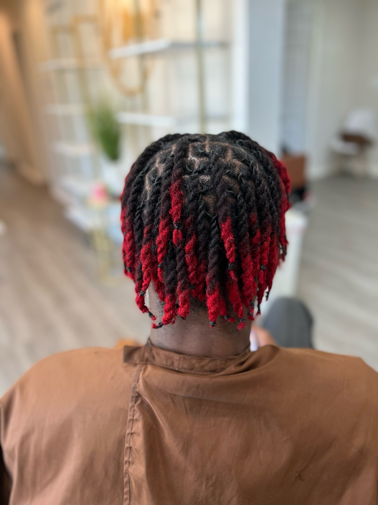 Loc Color+Retwist+Style